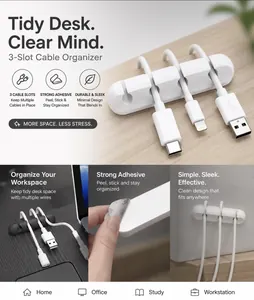 VIKEFON Cable Cord Wire Organizer