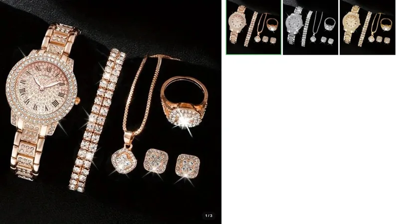 1 set 5 pcs watch