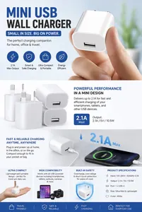 UNIVERSAL MINI USB A WALL CHARGER (original).