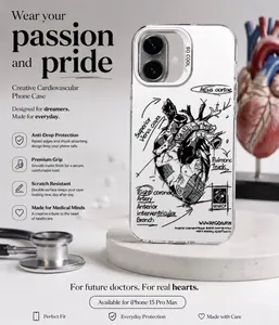 Creative Cardiovascular model Heart Medical Phone Case