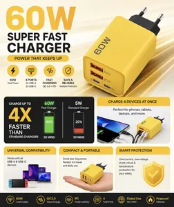 Multi charger head type A type B type c